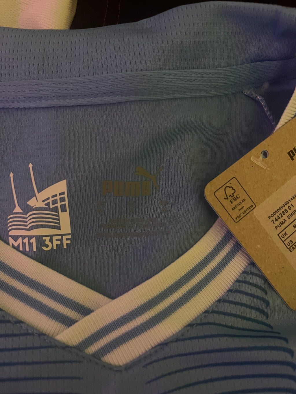 Manchester City 2023/24 Home Jersey🏴󠁧󠁢󠁥󠁮󠁧󠁿