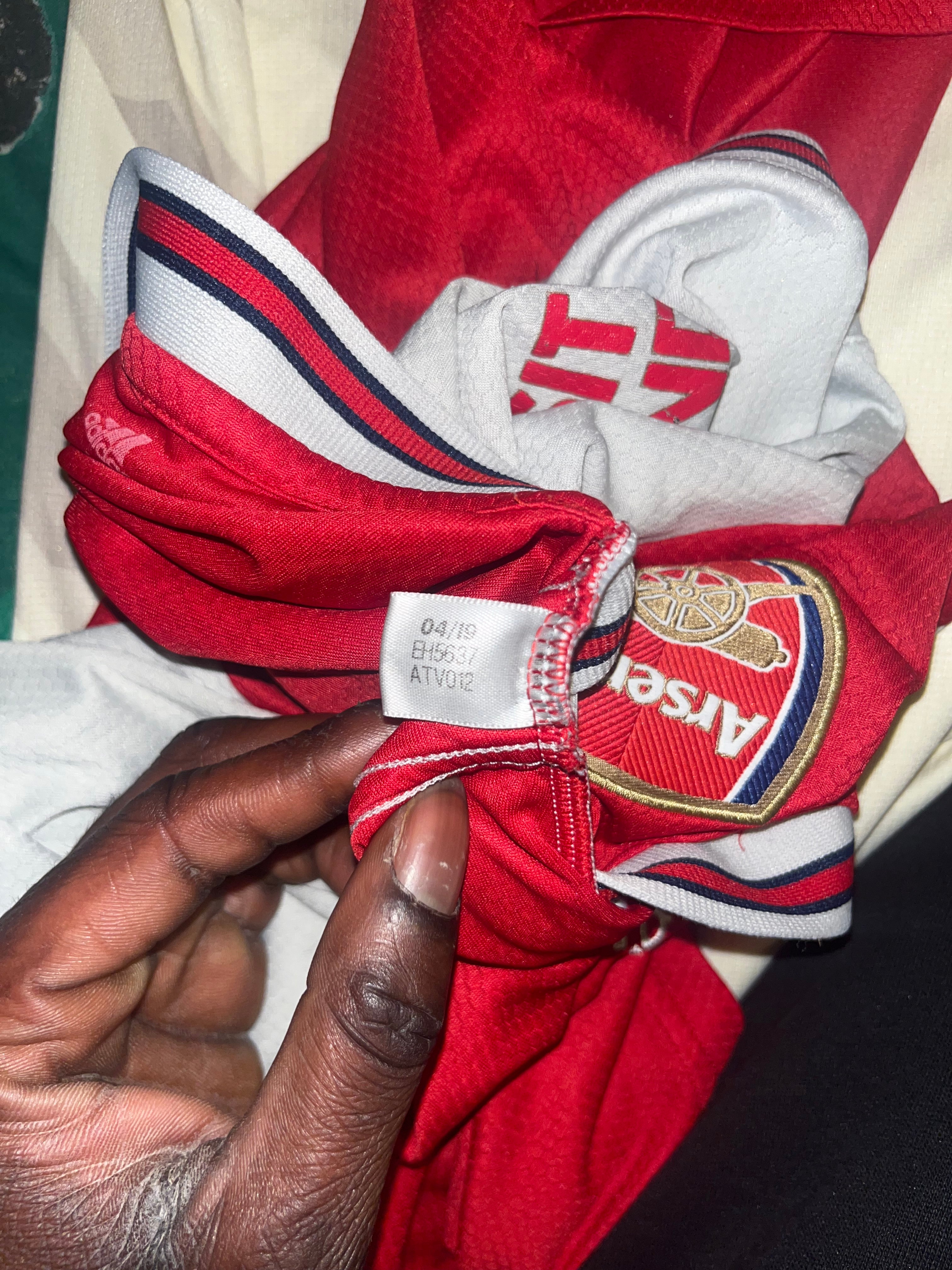 Arsenal 2019/20 Home Jersey🏴󠁧󠁢󠁥󠁮󠁧󠁿