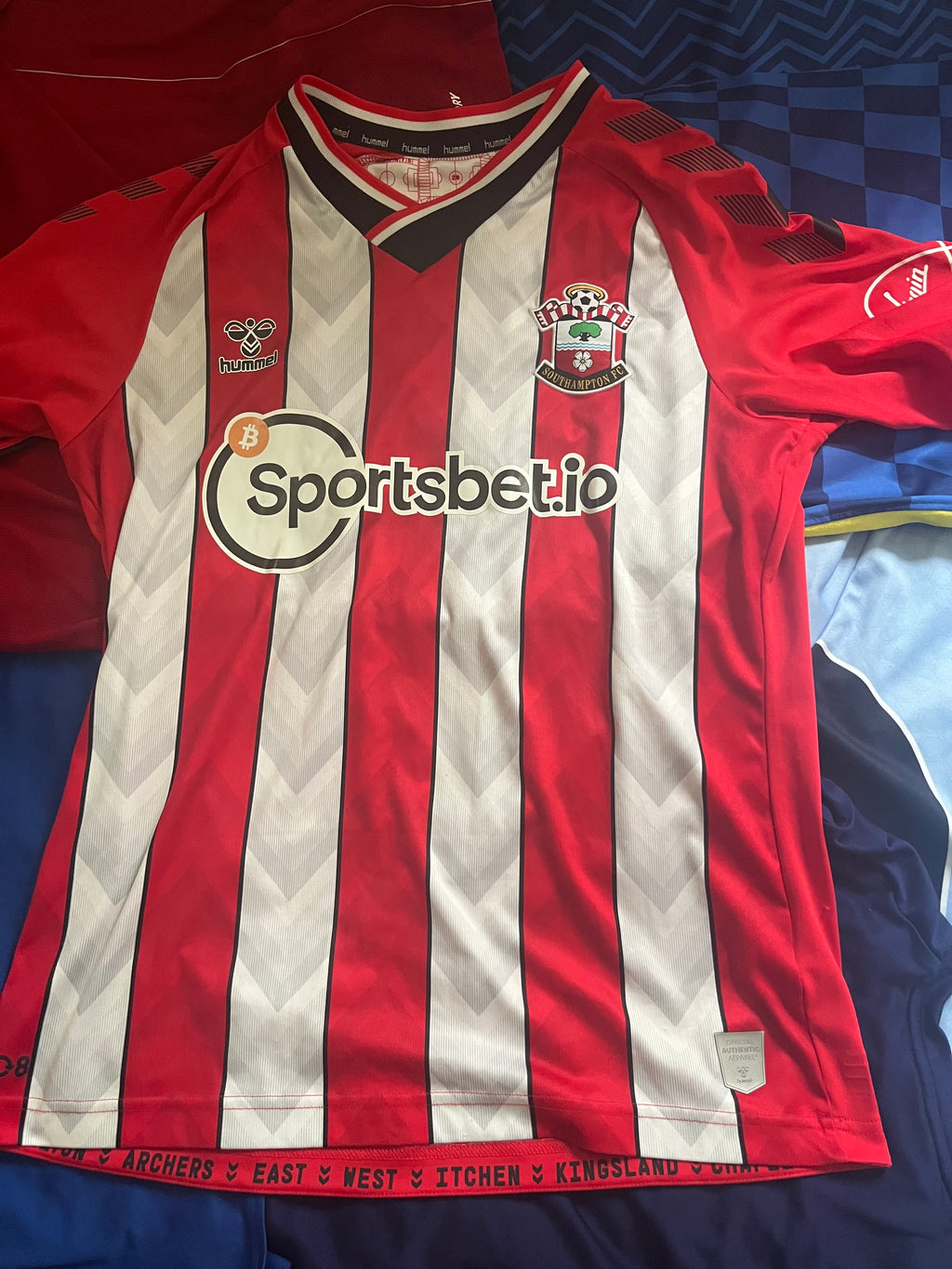Southampton 2021/22 Home Oriole Romeu Jersey🏴󠁧󠁢󠁥󠁮󠁧󠁿