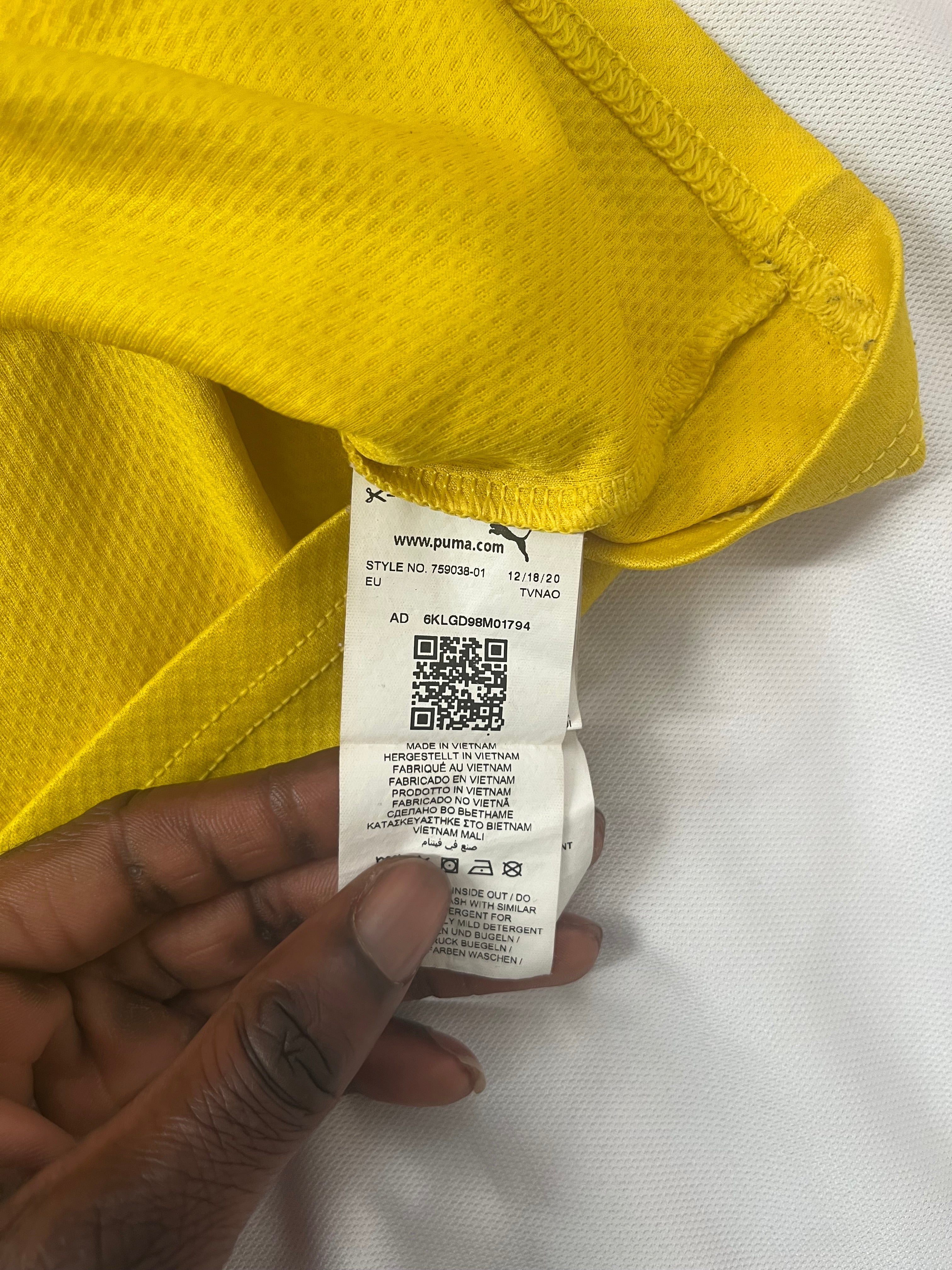 Borussia Dortmund 2021/22 home shirt🇩🇪