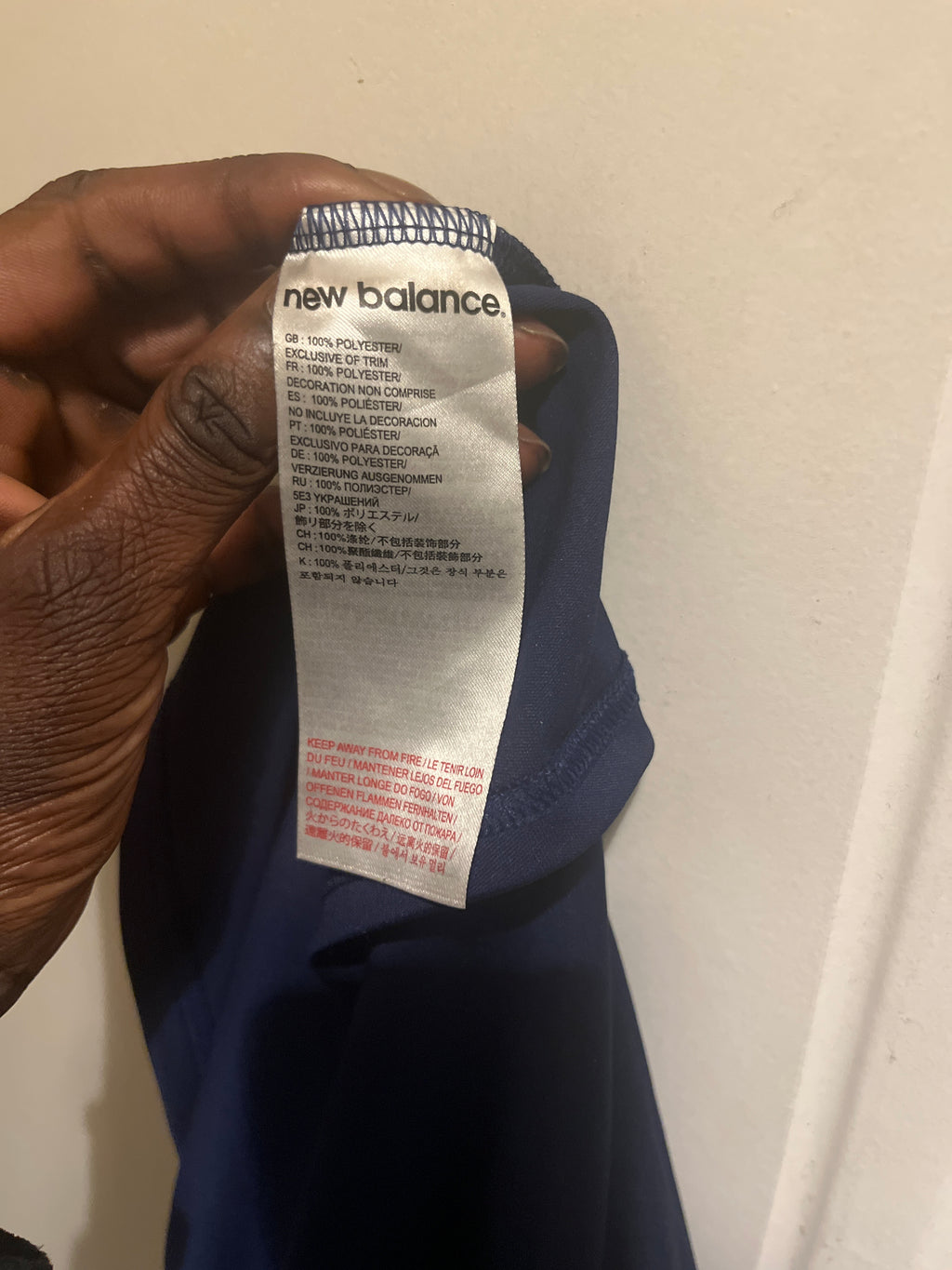 Navy New Balance Shamrock Rovers 2016/17 Sportswear Top🇮🇪