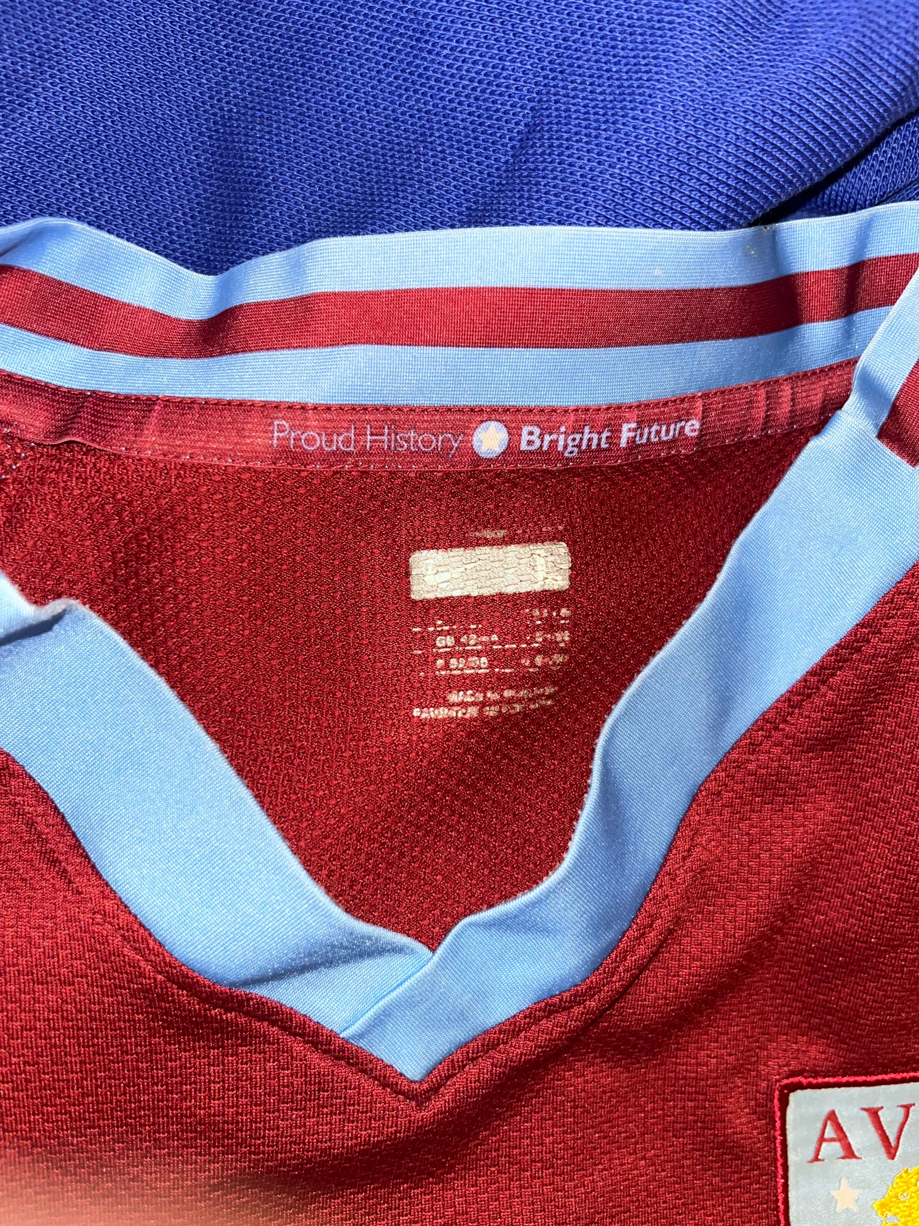Aston Villa 2009/10 Home Jersey🏴󠁧󠁢󠁥󠁮󠁧󠁿