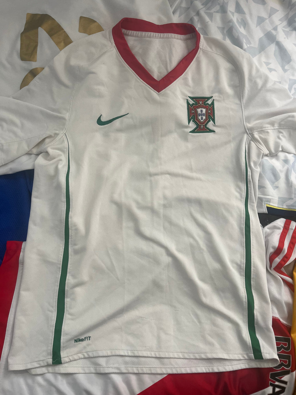 Portugal 2008/09 Home Jersey🇵🇹