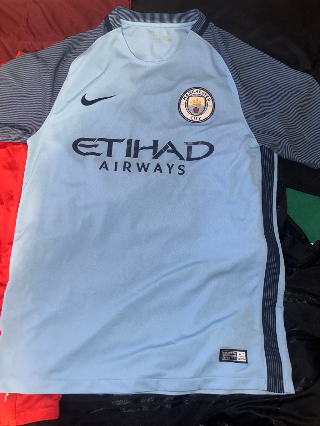 Manchester City 2016/17 Home Jersey🏴󠁧󠁢󠁥󠁮󠁧󠁿