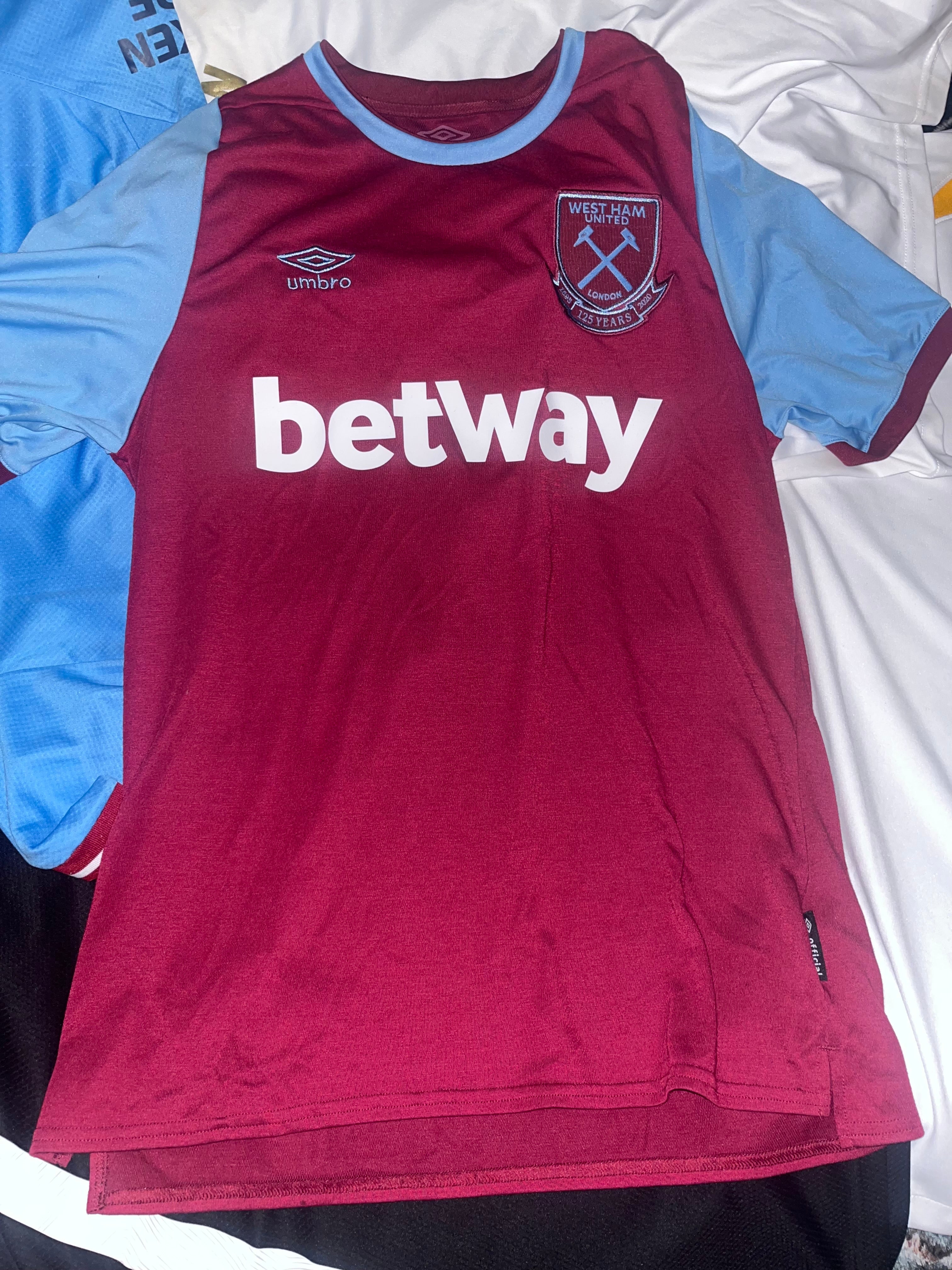 West Ham 2020/21 Home Jersey🏴󠁧󠁢󠁥󠁮󠁧󠁿