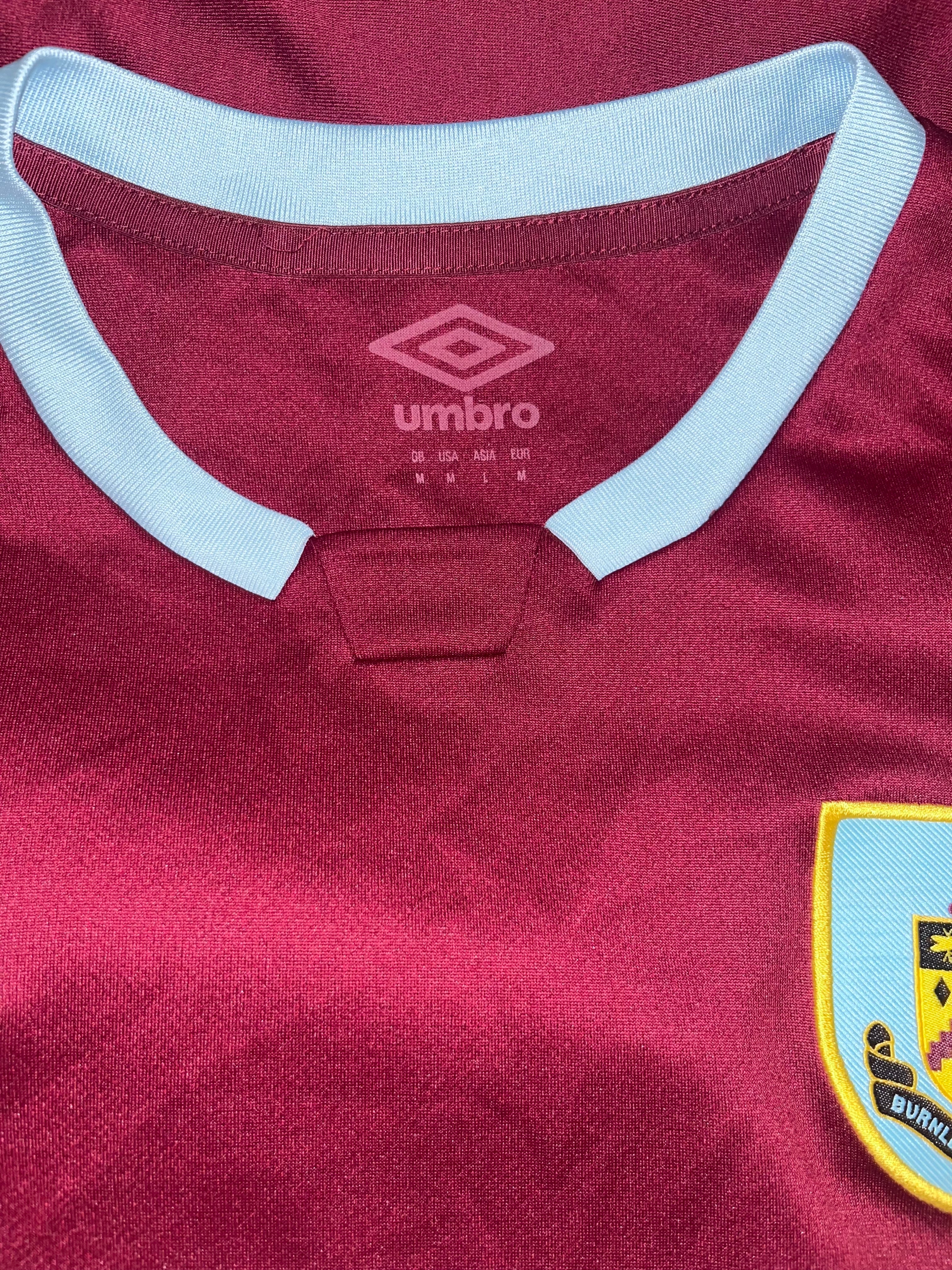 Burnley 2019/20 Home Jersey🏴󠁧󠁢󠁥󠁮󠁧󠁿