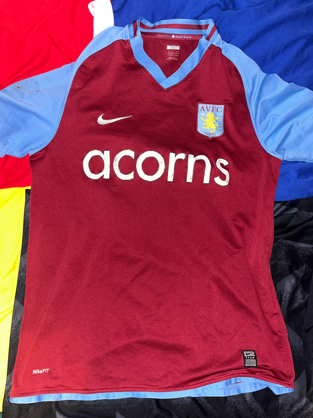 Aston Villa 2009/10 Home Jersey🏴󠁧󠁢󠁥󠁮󠁧󠁿