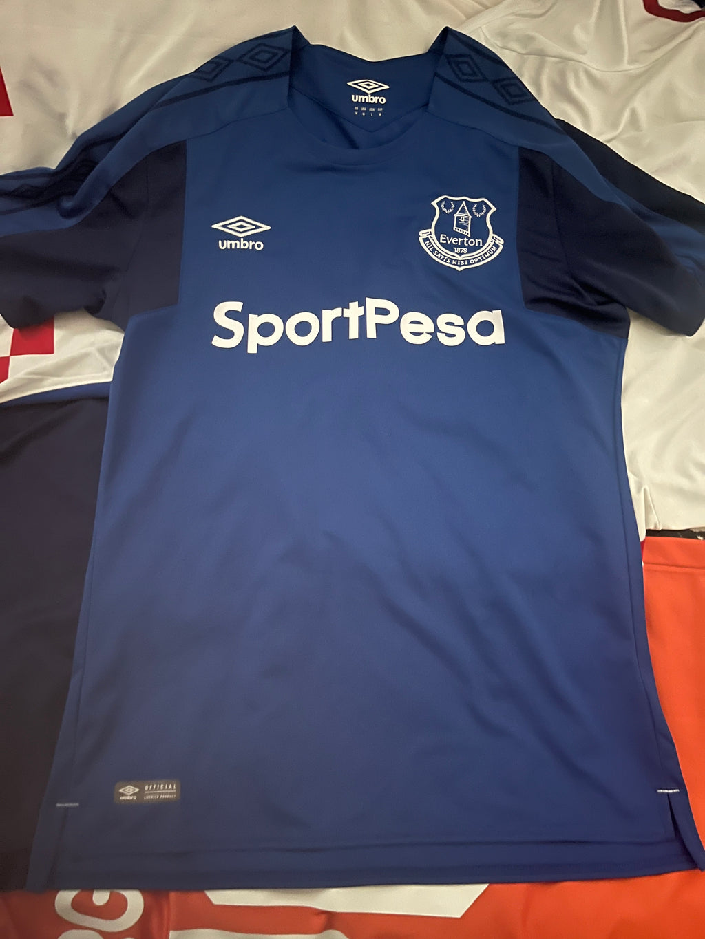 Everton 2017/18 Home Jersey🏴󠁧󠁢󠁥󠁮󠁧󠁿