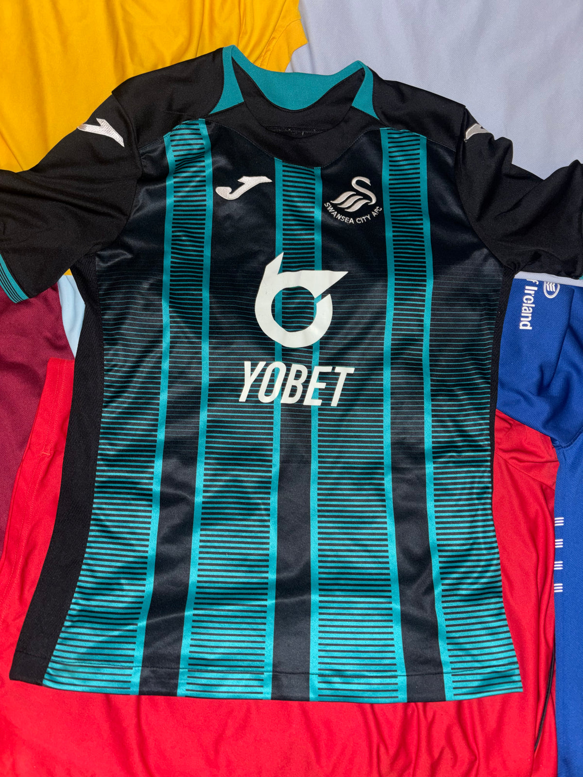 Swansea 2019/20 Away Jersey🏴󠁧󠁢󠁷󠁬󠁳󠁿