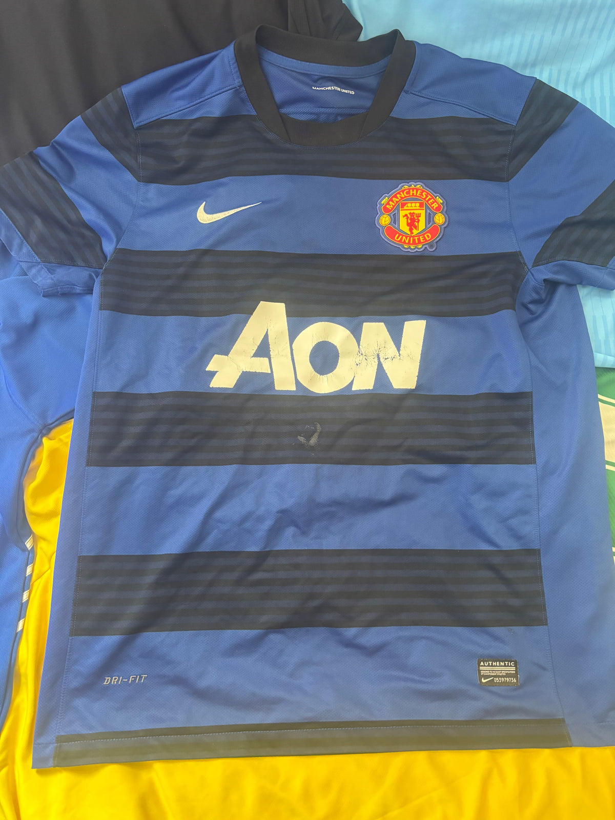 Manchester United 2011/12 Away Jersey🏴󠁧󠁢󠁥󠁮󠁧󠁿