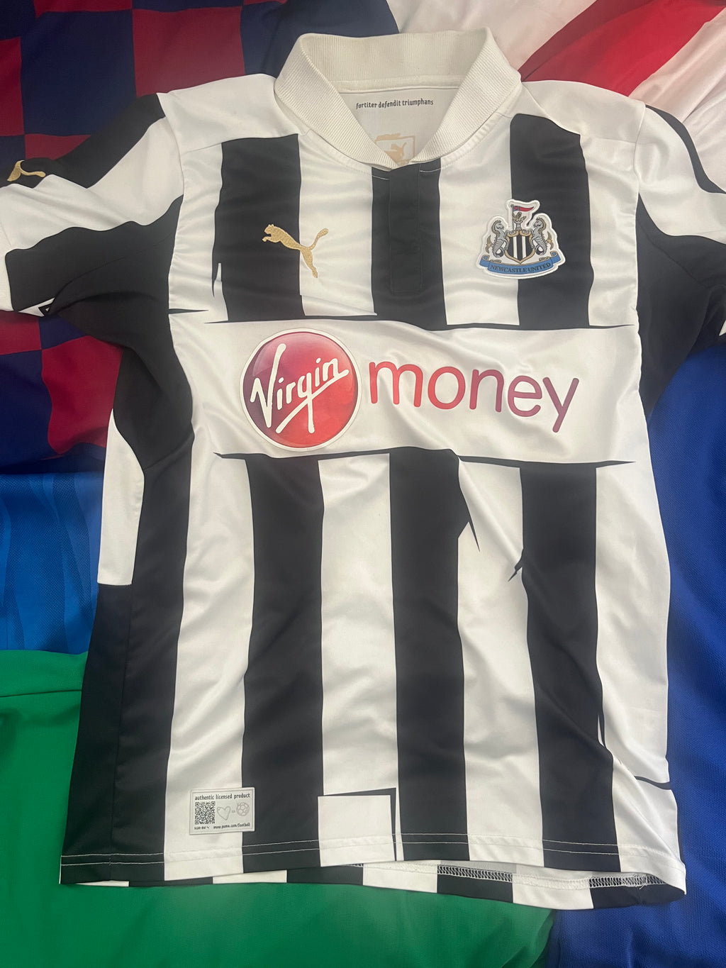 Newcastle 2012/13 Home Jersey🏴󠁧󠁢󠁥󠁮󠁧󠁿