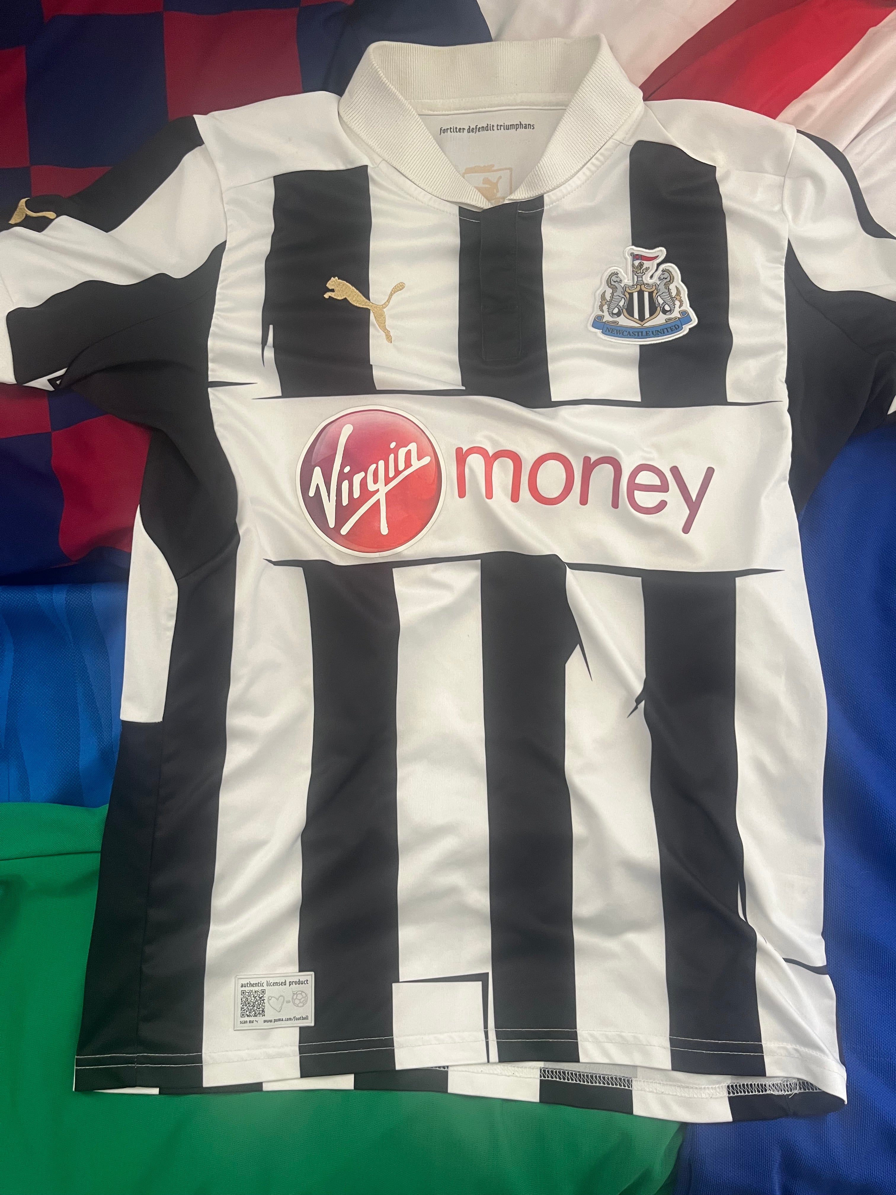 Newcastle 2012/13 Home Jersey🏴󠁧󠁢󠁥󠁮󠁧󠁿