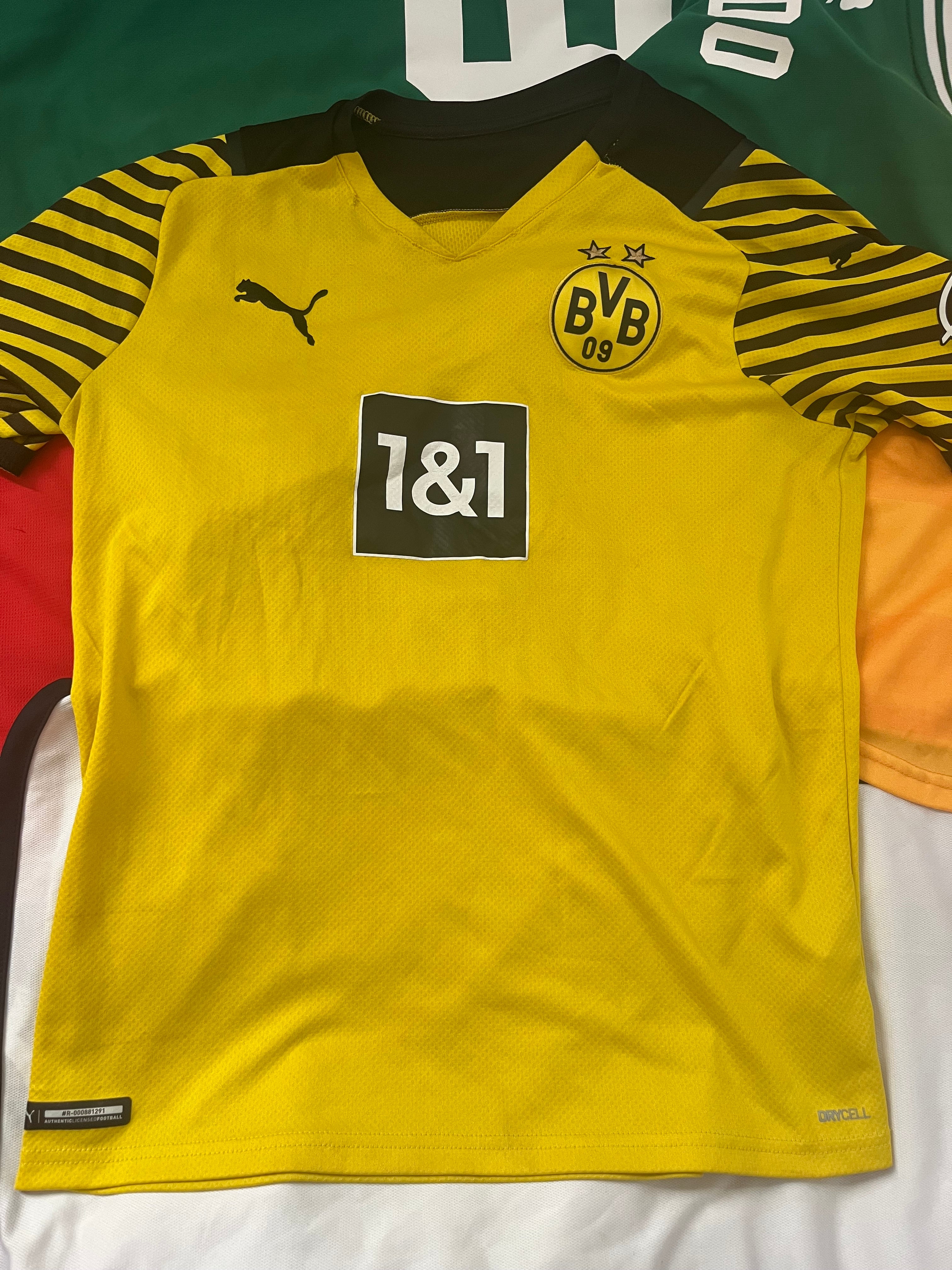Borussia Dortmund 2021/22 home shirt🇩🇪