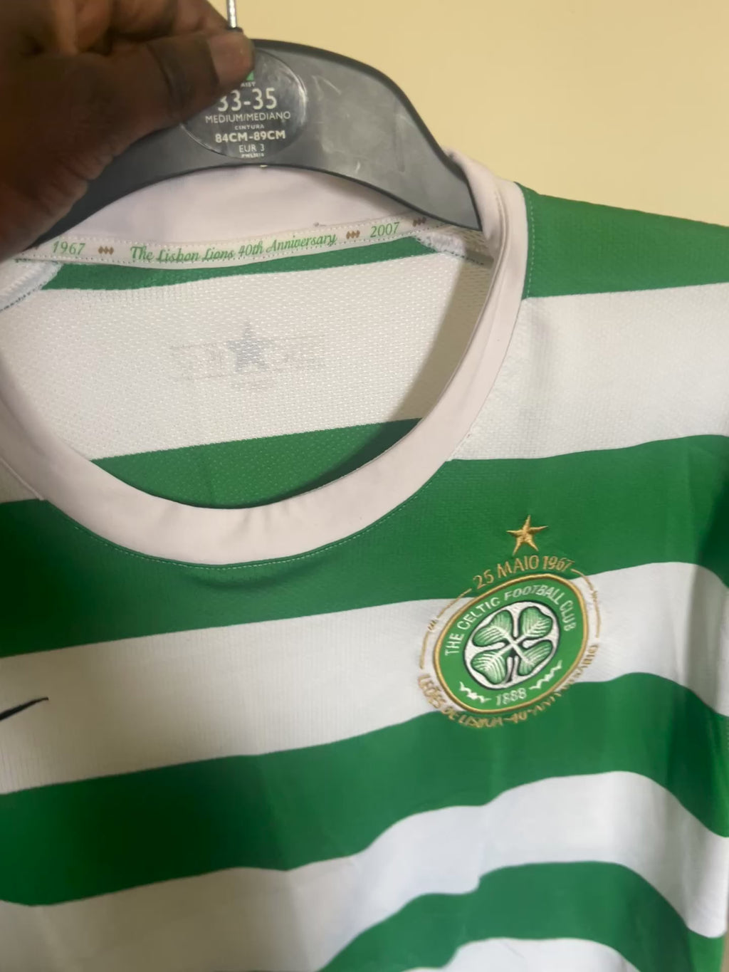 Celtic 2007/08 Home Jersey🏴󠁧󠁢󠁳󠁣󠁴󠁿