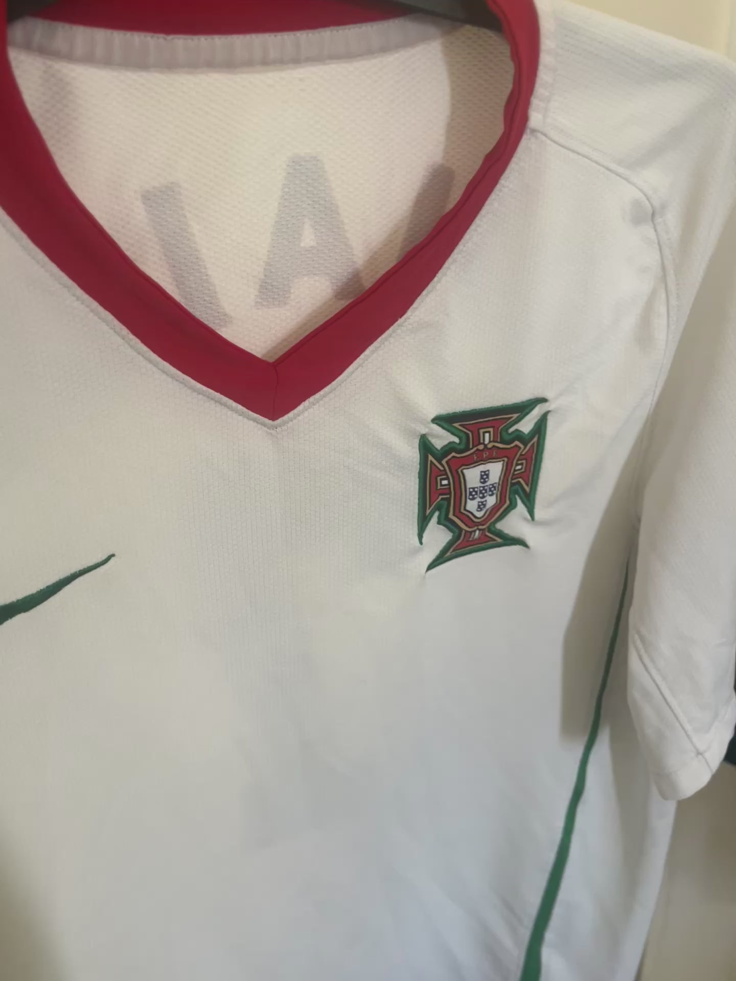 Portugal 2008/09 Home Jersey🇵🇹