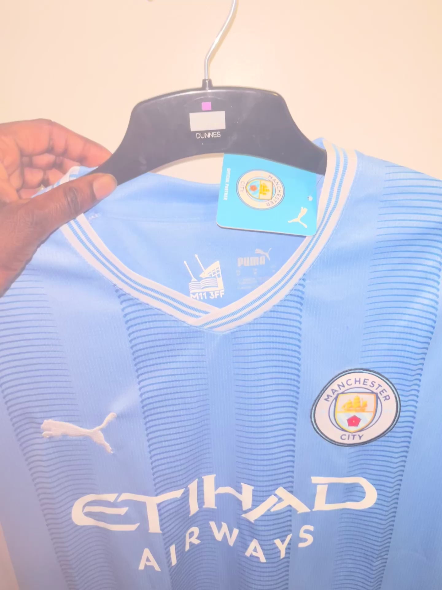Manchester City 2023/24 Home Jersey🏴󠁧󠁢󠁥󠁮󠁧󠁿