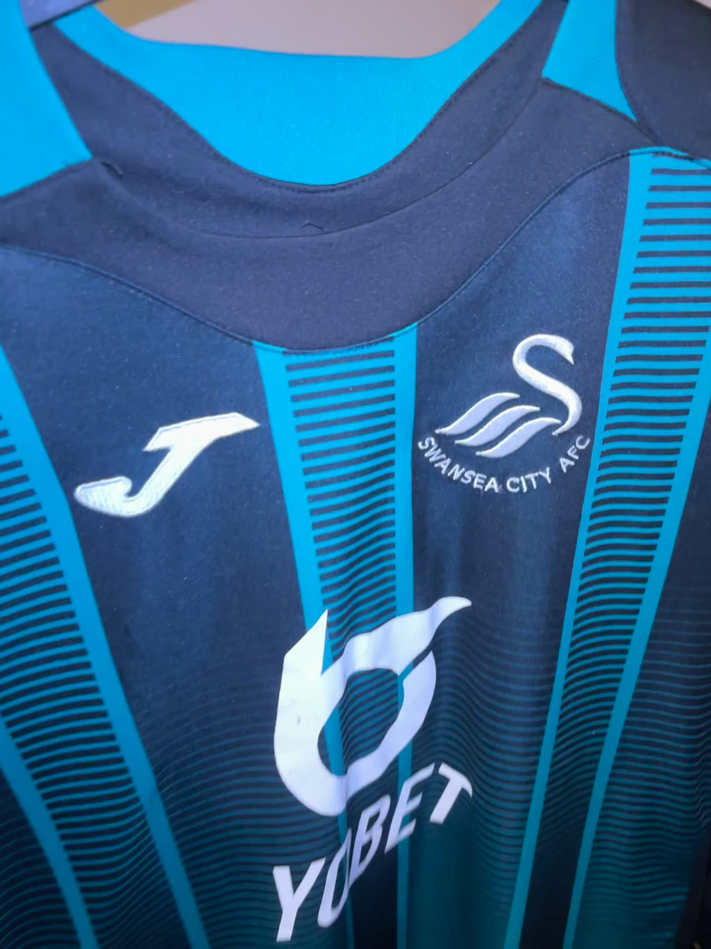 Swansea 2019/20 Away Jersey🏴󠁧󠁢󠁷󠁬󠁳󠁿